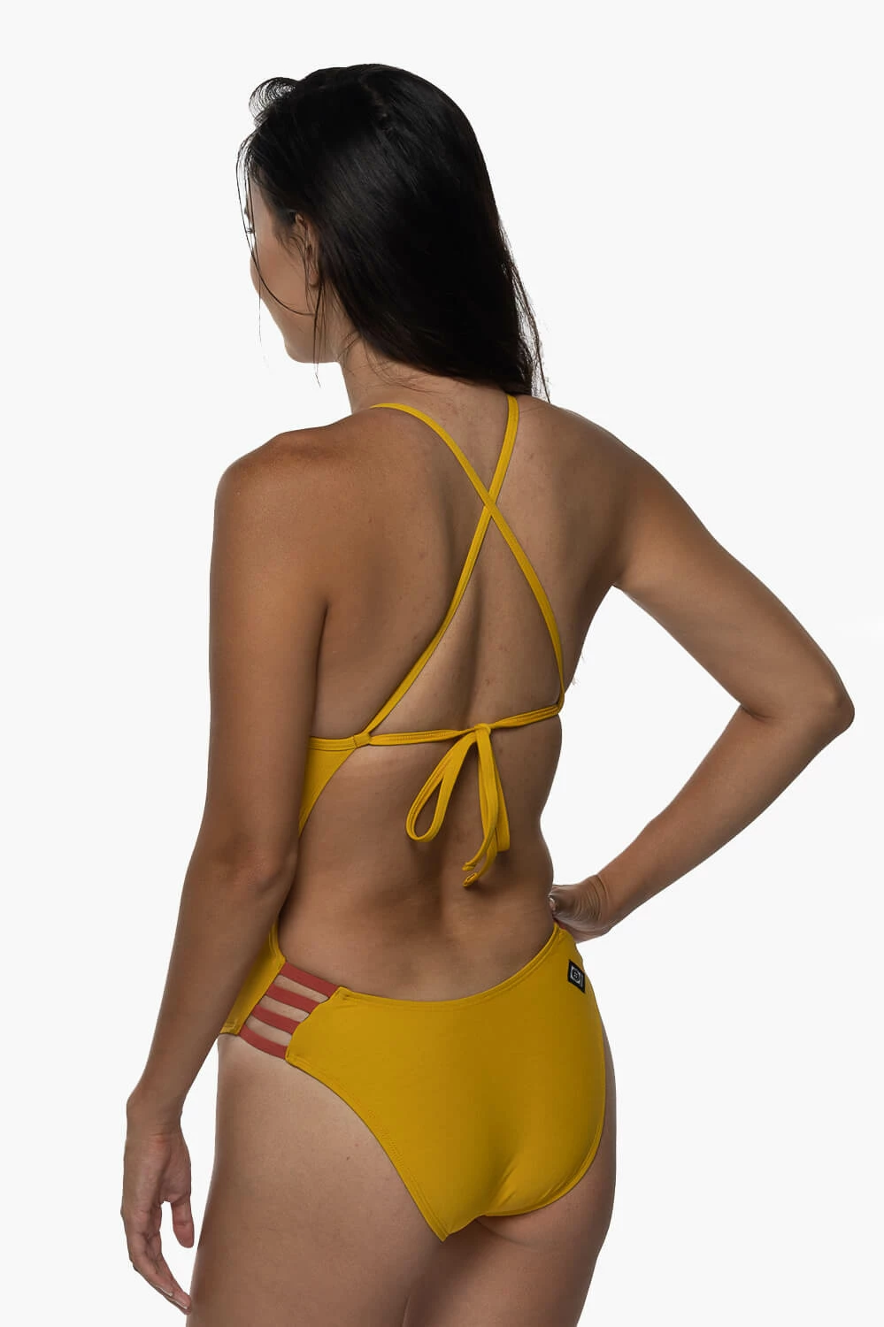 Gavin Swim Onesie - Mustard Contrast 8 Gavin Swim Onesie - Mustard Contrast - Image 6