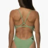 Perry Swim Onesie - Matcha