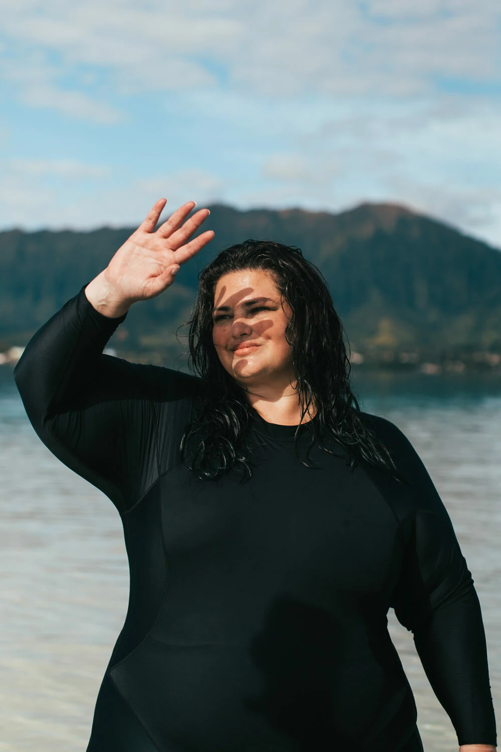 Elizabeth Zip-Up Surf Suit - Black 9 Elizabeth Zip-Up Surf Suit - Black - Image 7