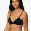 Artemis Bikini Top - Black -JOLYN Sales Swim Tops Artimis Solids Black Front Side2 Destiny CSGD1 041123