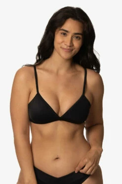 Artemis Bikini Top - Black -JOLYN Sales Swim Tops Artimis Solids Black Front Destiny CSGD1 041123