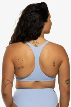Aster Bikini Top - Sky -JOLYN Sales Swim Tops Aster Solid Back Sky JSD1 Maya 031722