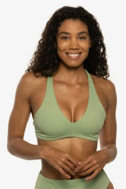 Aster Bikini Top - Aspen 15 Aster Bikini Top - Aspen -JOLYN Sales Swim Tops Aster Solid Front Aspen JSD1 Nikkie 040722