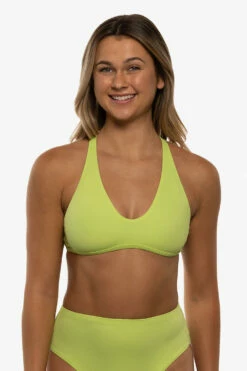 Aster Bikini Top - Limeade