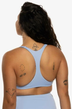 Aster Bikini Top - Sky -JOLYN Sales Swim Tops Aster Solid Side Sky JSD1 Maya 031722