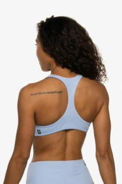 Aster Bikini Top - Sky -JOLYN Sales Swim Tops Aster Solid Side Sky JSD1 Nikkie 040722