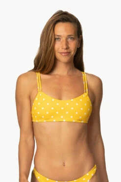Burleigh Bikini Top - Itsy Bitsy -JOLYN Sales Swim Tops Burleigh Print Itsy Bitsy ITSYBITSY Front TiaSurf MiskaSykora 021023