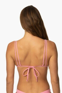 Burleigh Bikini Top - Dazzle -JOLYN Sales Swim Tops Burleigh Solid Dazzel Back TiaSurf MiskaSykora 021023