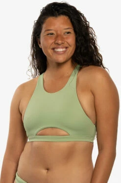 Carmen Bikini Top - Aspen -JOLYN Sales Swim Tops Carmen Solid Front Aspen JSD1 Maya 031722