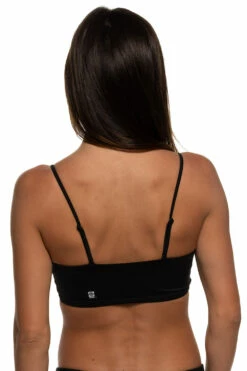 Chika Bikini Top - Black -JOLYN Sales Swim Tops Chika Solid Back Black BLKV EKSD1 Laura 021822