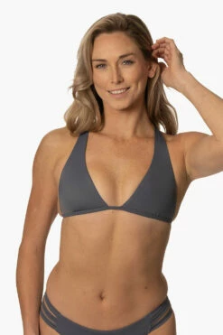 Conquer Bikini Top - Graphite