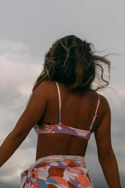 Eryn Bikini Top - Polynesia -JOLYN Sales Swim Tops Eryn Print Back Polynesia EKSD2 Eryn Lifestyle