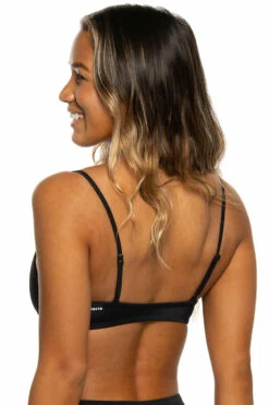 Eryn Bikini Top - Black 11 Eryn Bikini Top - Black -JOLYN Sales Swim Tops Eryn Solid Side Black BLK EKSD1 Eryn 022122