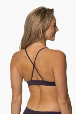 Flow Bikini Top - Agate -JOLYN Sales Swim Tops Flow Solid Agate BackSide CourtneySurf ChristinaQuakernik 021123