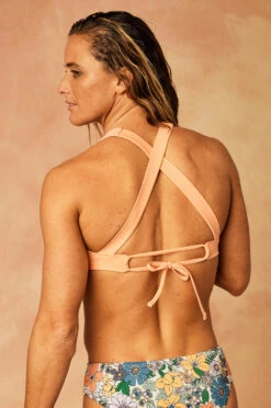 Force Bikini Top - Desert Flower -JOLYN Sales Swim Tops Force Solid Desert Flower DESERTFLOWER Back2 CourtneySurf Courtney