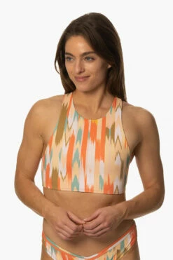 Gwen Bikini Top - Zuma 10 Gwen Bikini Top - Zuma -JOLYN Sales Swim Tops Gwen Prints Zuma Front MichelleMason JSD2.23 030723