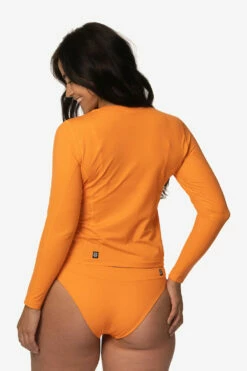 Hera Long Sleeved Rashie - Volcano