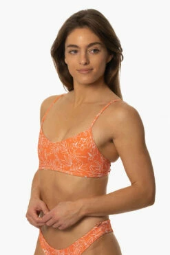 Hikari Bikini Top - Crystal Cove 11 Hikari Bikini Top - Crystal Cove -JOLYN Sales Swim Tops Hikari Prints Crystal Cove FrontSide2 MichelleMason JSD2.23 030723