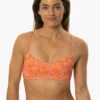 Hikari Bikini Top - Crystal Cove -JOLYN Sales Swim Tops Hikari Prints Crystal Cove Front MichelleMason JSD2.23 030723