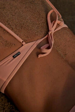 Hikari Bikini Top - Coronado -JOLYN Sales Swim Tops Hikari Solid Coronado Back Detail kristen JOLYNsurf