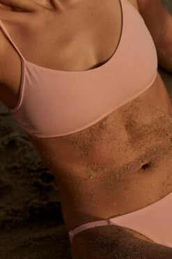 Hikari Bikini Top - Coronado -JOLYN Sales Swim Tops Hikari Solid Coronado Front kristen JOLYNsurf