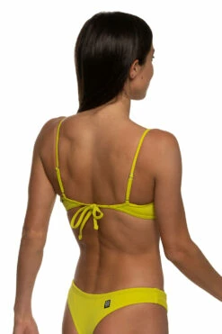 Hikari Bikini Top - Pear -JOLYN Sales Swim Tops Hikari Solid Side Pear EKSD1 Laura 021822