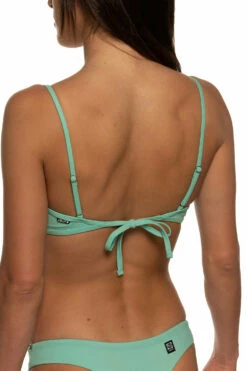 Hikari Bikini Top - Oasis 18 Hikari Bikini Top - Oasis -JOLYN Sales Swim Tops Hikari Solid Zoom Detail Oasis EKSD1 Laura 021822