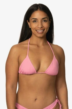 Kewalos Bikini Top - Dazzle -JOLYN Sales Swim Tops Kawelos Solid Dazzel Front TiaSurf KianiSouza 020923