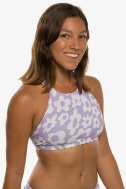 Kaylee Bikini Top - Disco -JOLYN Sales Swim Tops Kaylee Print Side Disco 041522 Chloe