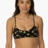 Lanikea Bikini Top - Lemon Drop -JOLYN Sales Swim Tops Lanikea Print Lemon Drop LEMONDROP Front TiaSurf MonicaWalsh 020923