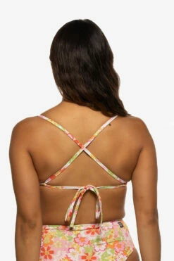 Lily Bikini Top - Stella -JOLYN Sales Swim Tops Lily Print Stella Back Liz 052422