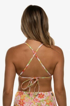 Lily Bikini Top - Stella -JOLYN Sales Swim Tops Lily Print Stella Back Mia 052022