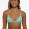 Lily Bikini Top - Aqua