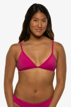 Lily Bikini Top - Jazzy 16 Lily Bikini Top - Jazzy -JOLYN Sales Swim Tops Lily Solid Jazzy Front Liz 052422