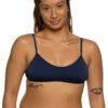 Malia Bikini Top - Navy 2 Malia Bikini Top - Navy -JOLYN Sales Swim Tops Malia Solid Front Navy Naomi 120921