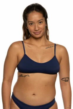 Malia Bikini Top - Navy