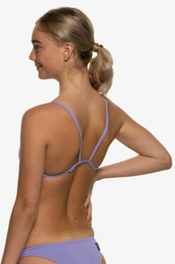 Malia Bikini Top - Lavender 7 Malia Bikini Top - Lavender -JOLYN Sales Swim Tops Malia Solid Lavender LVND BackSide Malia 062521
