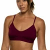 Mara Bikini Top - Cabernet -JOLYN Sales Swim Tops Mara Solid Front Cabernet CAB Angie 061821 1dbcaba5 7065 4ef9 a46b a747b69eb5f2