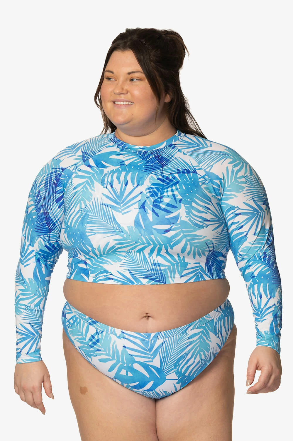 Moana Long Sleeved Crop Rashie - La Jolla 8 Moana Long Sleeved Crop Rashie - La Jolla - Image 6