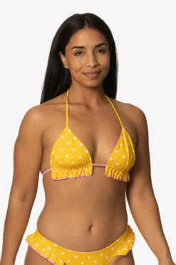Pavones Bikini Top - Itsy Bitsy 23 Pavones Bikini Top - Itsy Bitsy -JOLYN Sales Swim Tops Pavones Print Itsy Bitsy ITSYBITSY Side1 Front Side TiaSurf KianiSouza 020923