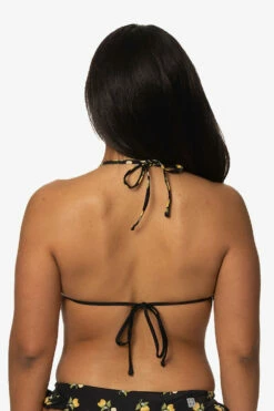 Pavones Bikini Top - Lemon Drop -JOLYN Sales Swim Tops Pavones Print Lemon Drop LEMONDROP Side1 Back Back TiaSurf KianiSouza 020923