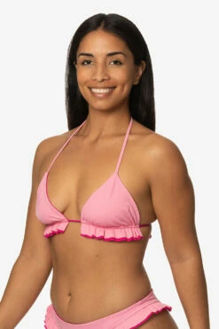 Pavones Bikini Top - Dazzle 16 Pavones Bikini Top - Dazzle -JOLYN Sales Swim Tops Pavones Solid Dazzel Side1 Front Side TiaSurf KianiSouza 020923