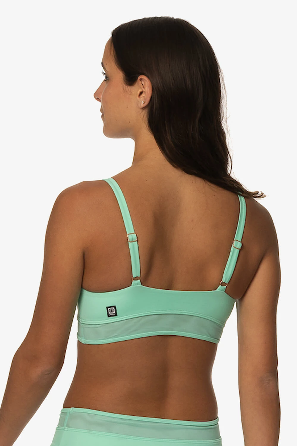 Penelope Mesh Bikini Top - Spirulina 4 Penelope Mesh Bikini Top - Spirulina - Image 2