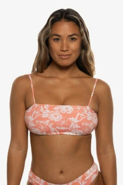 Sina Bikini Top - Atoll -JOLYN Sales Swim Tops Sina Print Front Atoll EKSD2 Eryn 051322