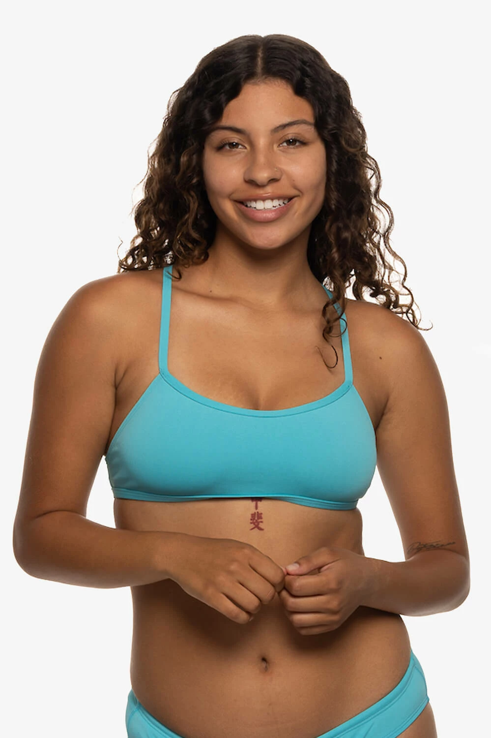 Sofia Bikini Top - Hawaii Blue 4 Sofia Bikini Top - Hawaii Blue - Image 2