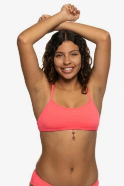 Sofia Bikini Top - Hot Pink