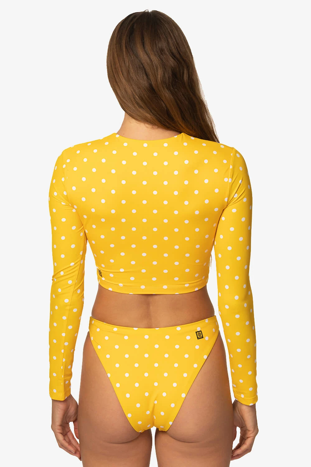 Taranaki Long Sleeved Crop Cut-Out Rashie - Itsy Bitsy 4 Taranaki Long Sleeved Crop Cut-Out Rashie - Itsy Bitsy - Image 2