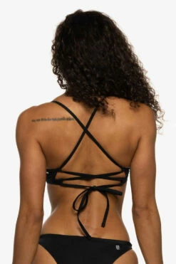 Teresa Bikini Top - Black -JOLYN Sales Swim Tops Teresa Solid Back Black JSD1 Nikkie 040722