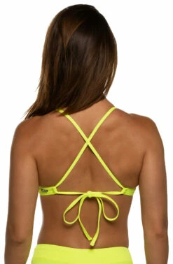 Tomcat Bikini Top - Mango -JOLYN Sales Swim Tops Tomcat Solid Back Highlighter Yellow HY Angie 061821