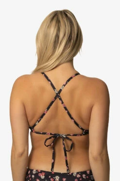 Triangle Bikini Top - Whimsical -JOLYN Sales Swim Tops Triangle Print Whimsical Back EmiJack 041323